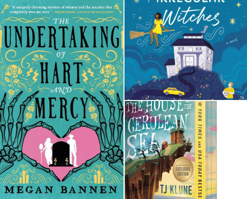 Cozy Fall Reads cover photo collage