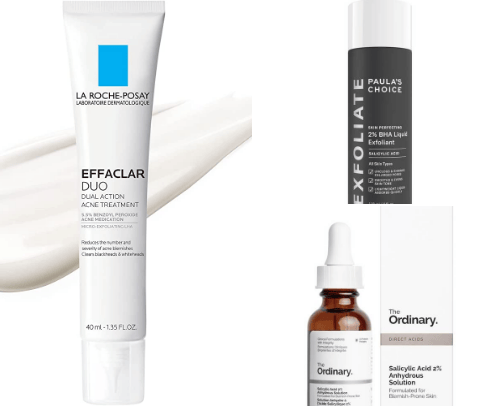 Skincare routine cover photo collage