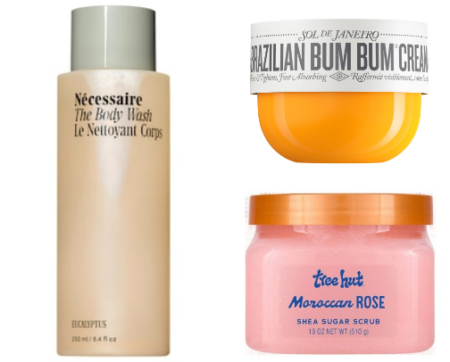 My Body Care Rotation I Can't Stop Buying 🛁 cover photo collage