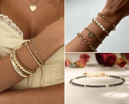 My Top Picks: Bracelet and  Anklets cover photo collage