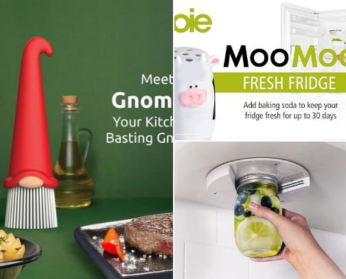 Quirky Kitchen Gadgets cover photo collage