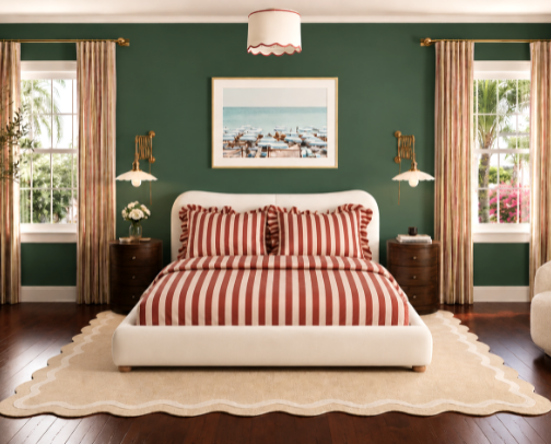 Furniture & Decor Ideas for a Colorful Whimsical Modern Heritage Bedroom cover photo collage