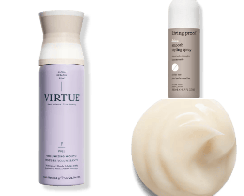 Products that Work for Straight, Fine, Thin "Baby Doll" Hair cover photo collage