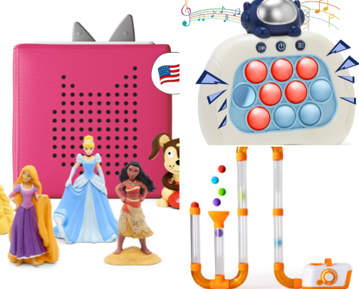 Screen-free Gifts for Kids! cover photo collage