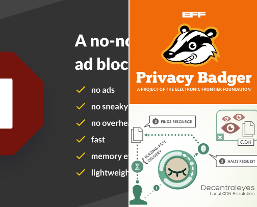 Browser Extensions To Keep You Safe On The Web! cover photo collage