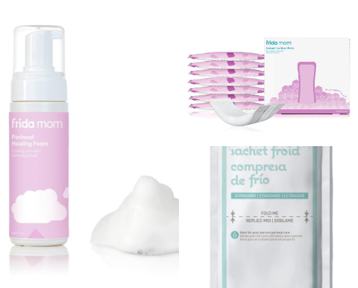 Postpartum essentials cover photo collage