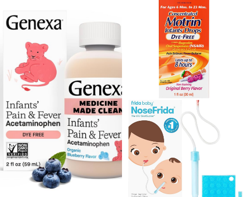 Under the weather essentials - Infant edition cover photo collage