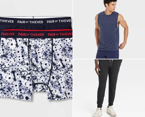 Target Men’s Clothes cover photo collage