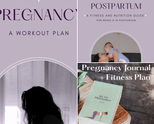 Pregnancy through Postpartum cover photo collage