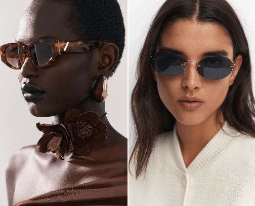 Retro Radiance: Timeless Sunglasses Selection cover photo collage