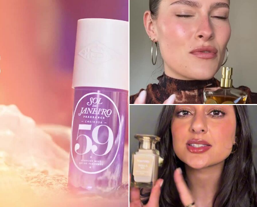 perfumes and mists! 💕 cover photo collage