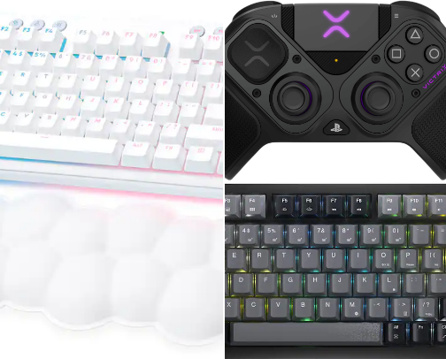 What you will find in my gaming setup. cover photo collage