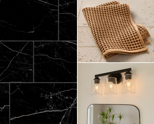 Bathroom Remodel cover photo collage