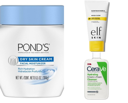 Skincare Products I Swear By At 40 cover photo collage