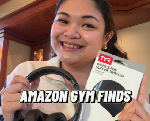 WELLNESS • Amazon Gym Finds 🏊‍♀️ • April 2025 cover photo collage