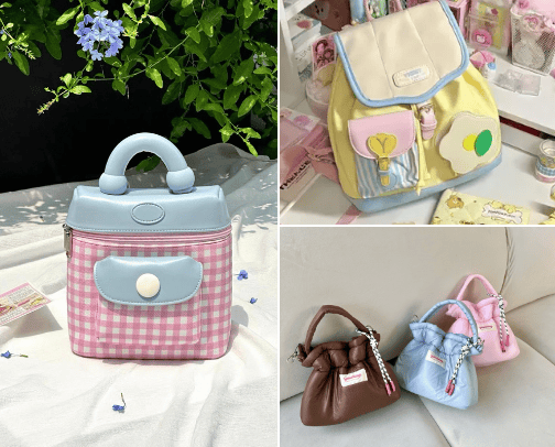 My bag collection cover photo collage