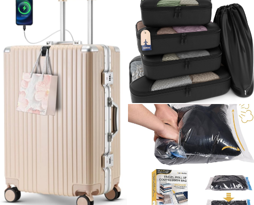 ✈️ Holiday Travel Essentials cover photo collage