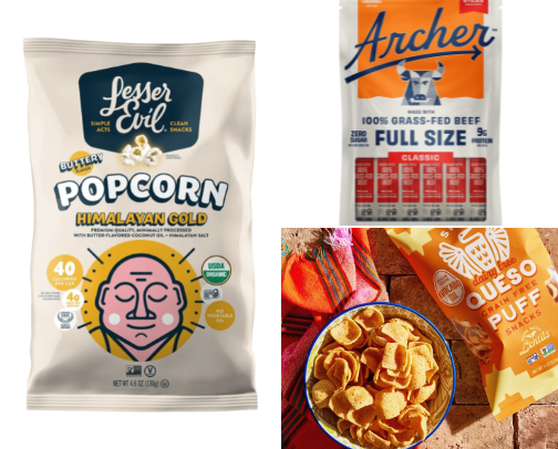 Favorite snacks cover photo collage