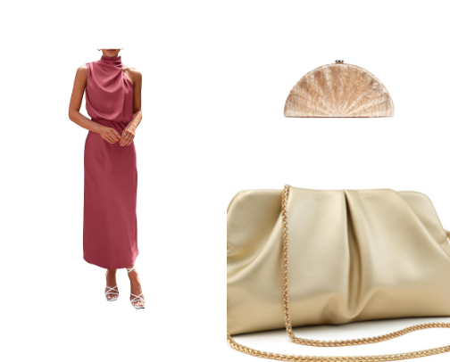 The chic-est wedding guest attire cover photo collage