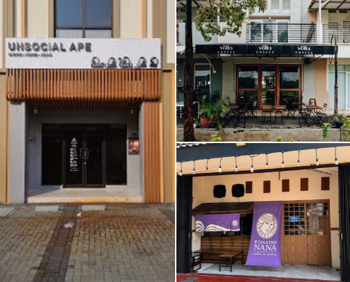 Best Quiet & Introvert-Friendly Cafes in South Tangerang cover photo collage