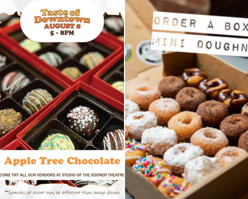 Sweets in Oklahoma cover photo collage