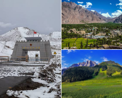 Explore Gilgit-Baltistan,Pakistan🇵🇰 cover photo collage