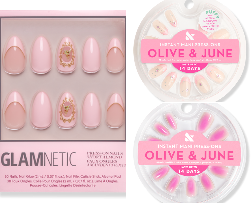 Minimal Effort, Maximum Cute: Press-On Must-Haves cover photo collage
