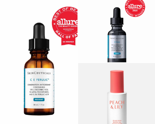 glow and tell as an acne prone girlie focused on anti-aging cover photo collage