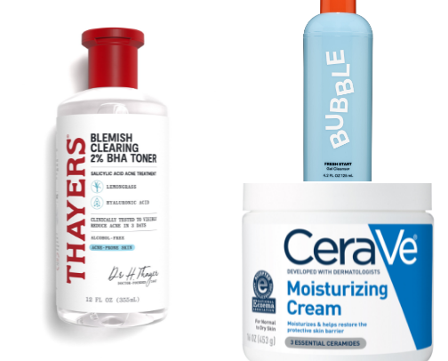 My Simple & Affordable Skin Care Routine cover photo collage