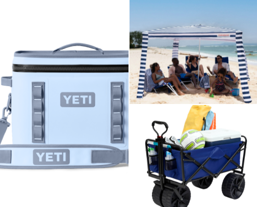 Professional Beach Must Haves cover photo collage