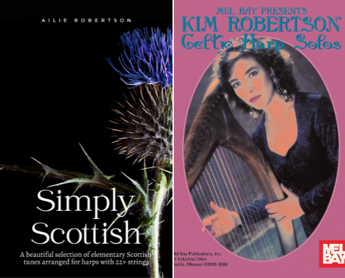 A millennial harpist's top sheet music recommendations! cover photo collage