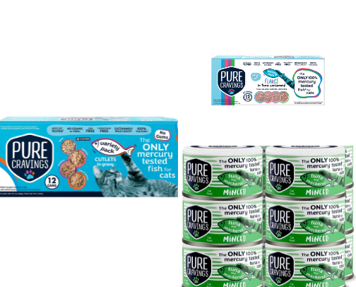 For Cats with Chicken Allergies Safe & Tasty Poultry-Free Picks (Wet Food, Treats, Toppers & More) cover photo collage