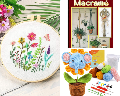 15 Relaxing Hobbies to Start Tonight cover photo collage