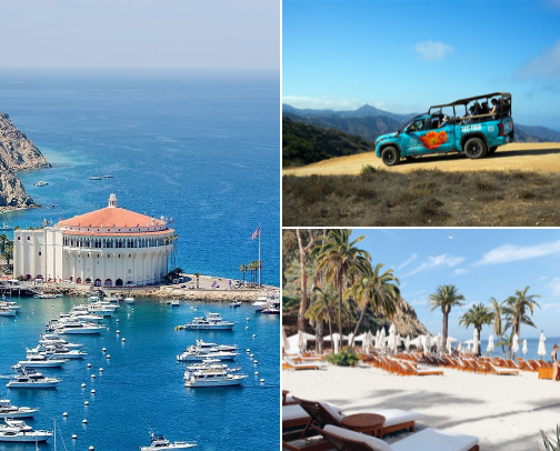 🏝️California hidden getaway: Santa Catalina Island cover photo collage