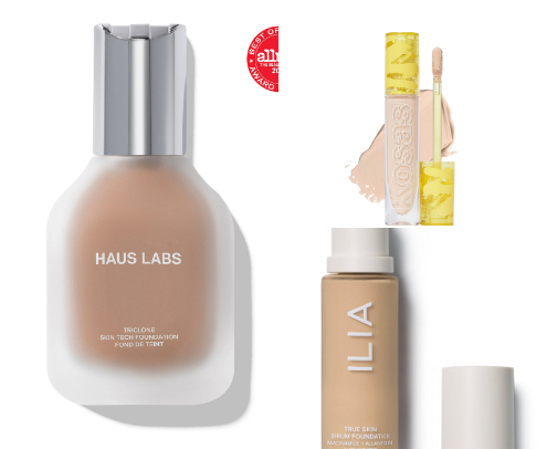 clean girl make up cover photo collage