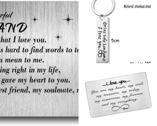 Engraved Wallet Cards and Tiny Keepsakes He Actually Carries Every Day cover photo collage
