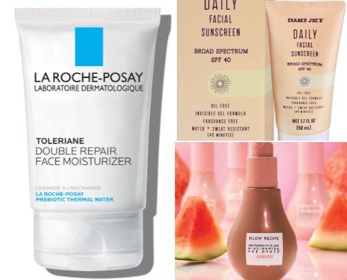 My favorite beauty recs cover photo collage