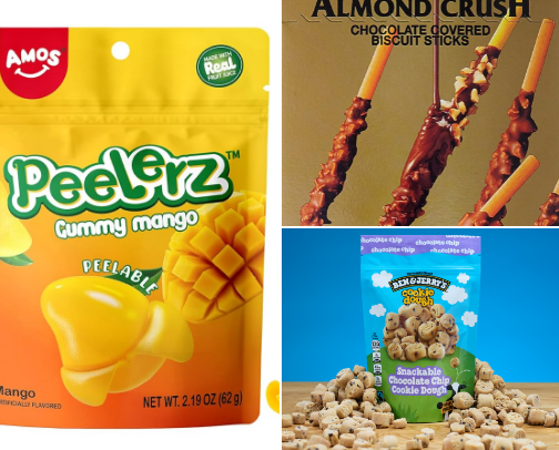 My Favorite Snack Recs! cover photo collage