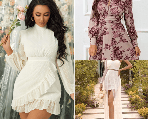 Clothing cover photo collage