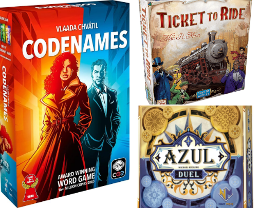 My Favorite Board Games for Family & Friends cover photo collage
