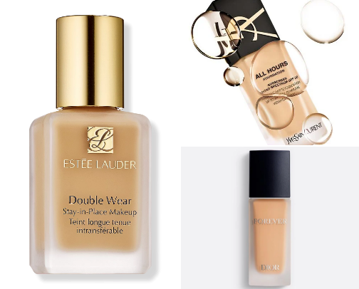Oily/combination skin makeup essentials cover photo collage