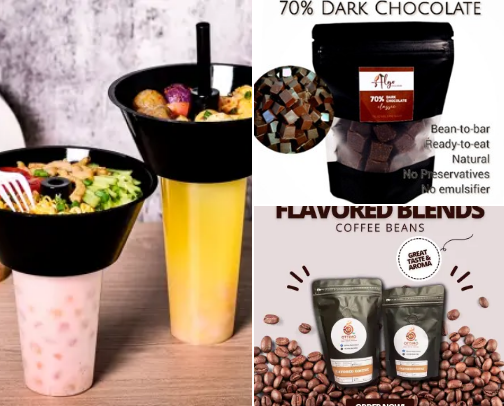 Food & Drink Treats cover photo collage