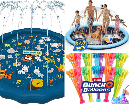 Front/Back Yard Splash cover photo collage