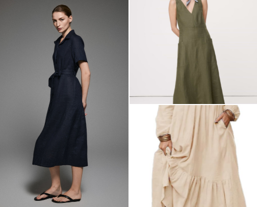 Linen Maxi Dresses for Effortless Summer Style cover photo collage