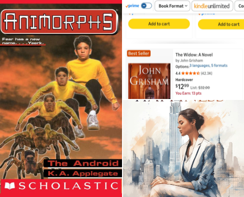 My favorite book recs cover photo collage