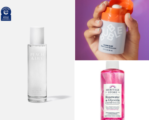 my go to 4 step morning routine cover photo collage