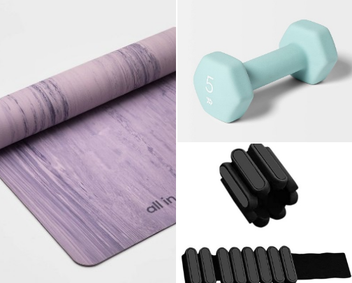At Home Exercise cover photo collage