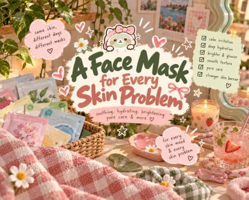 A Face Mask for Every Skin Problem cover photo collage