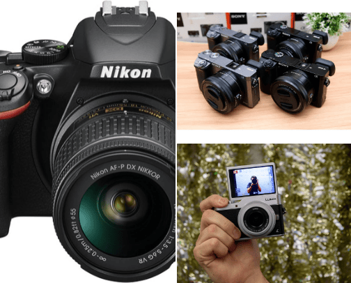 Kamera Terbaik untuk Fotografer Pemula cover photo collage