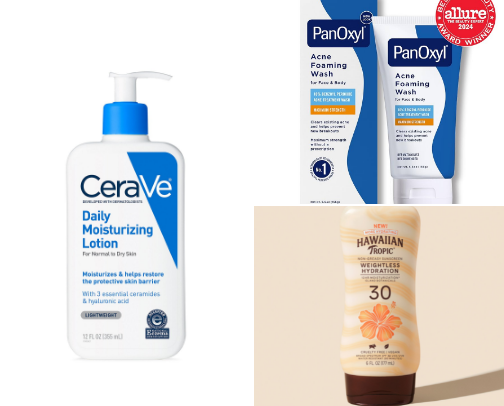 skincare cover photo collage